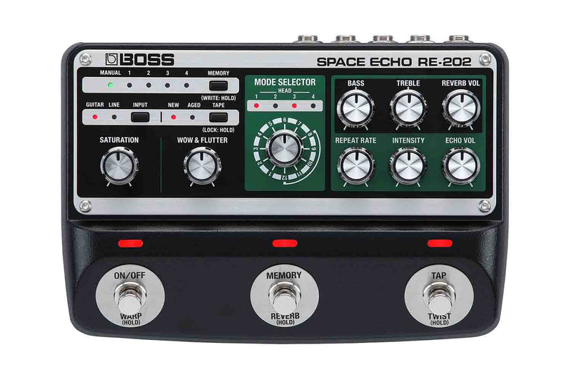 B-Stock: BOSS RE-202 Space Echo Digital Delay Pedal by Boss