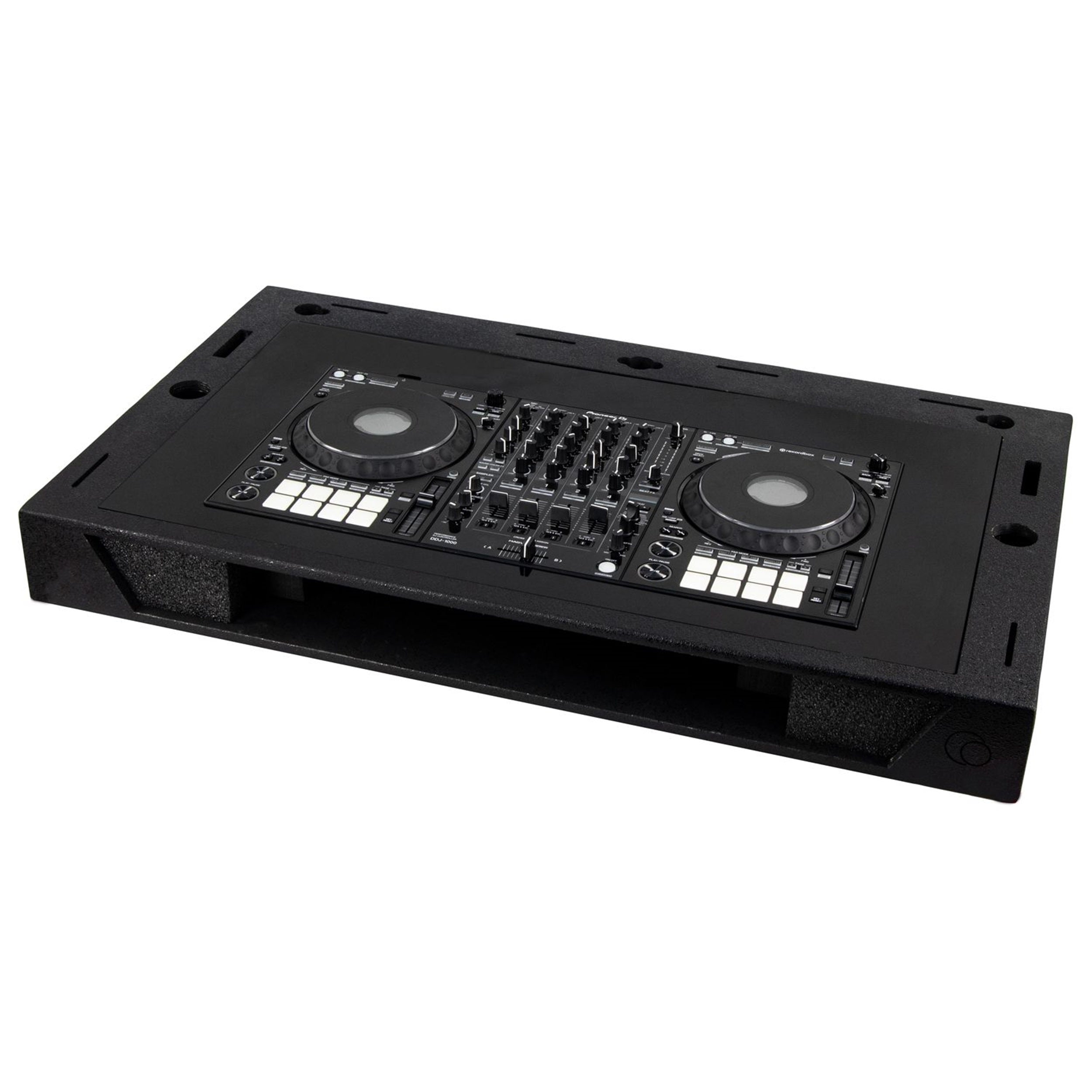 Odyssey PFB-DDJ-1000 DJ Podium Faceplate and Foam for Pioneer DDJ-1000/SRT DJ Controller - Black - Hollywood DJ
