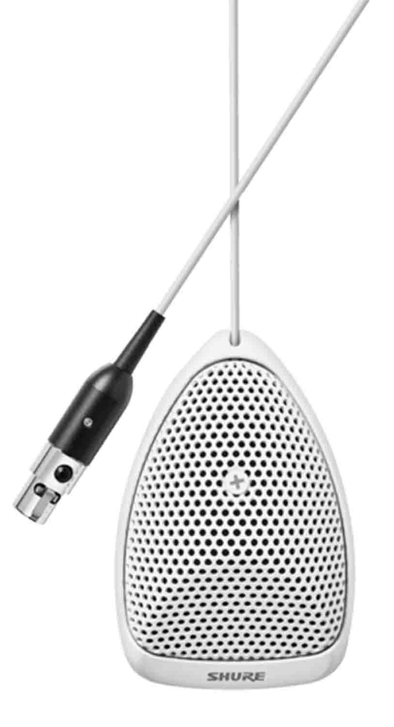 Shure MX391W-A Microflex Boundary Microphone - White - Hollywood DJ