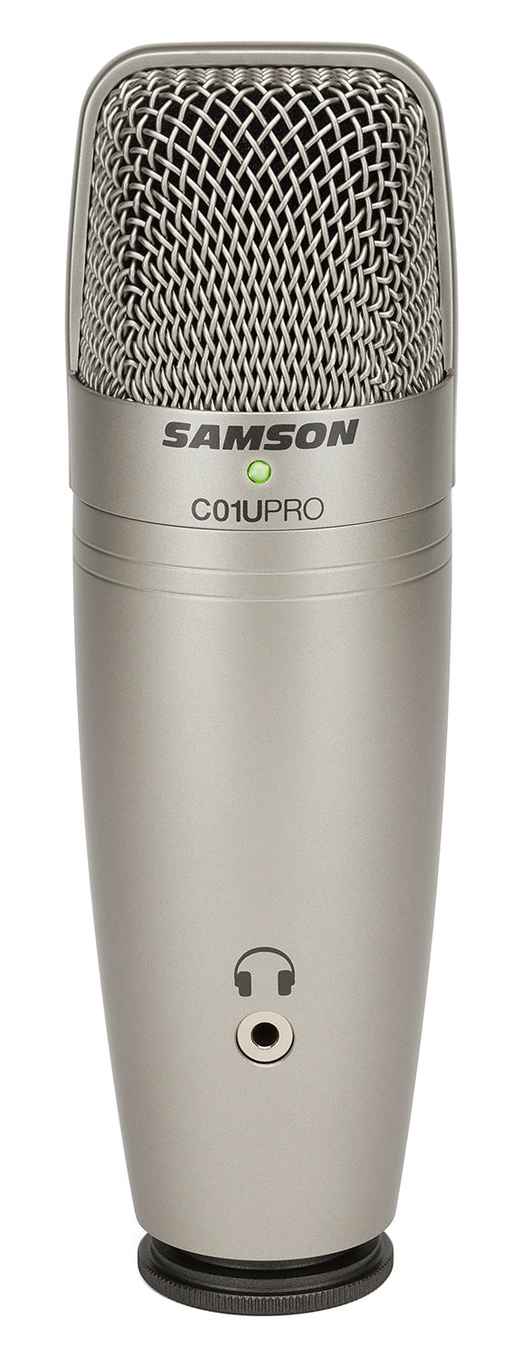 Samson C01U Pro USB Studio Condenser Microphone - Hollywood DJ