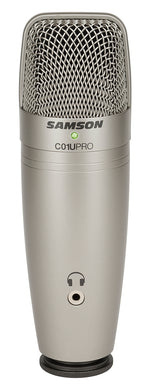 Samson C01U Pro USB Studio Condenser Microphone - Hollywood DJ