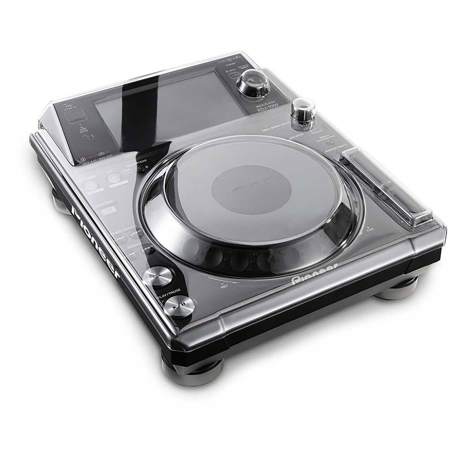 Decksaver DS-PC-XDJ1000 Protection Cover for Pioneer XDJ-1000 and XDJ-1000MK2 DJ Controller - Hollywood DJ