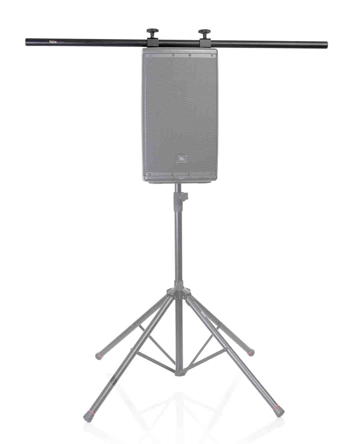 Gator Frameworks GFW-LIGHTSPKFLYMT Lighting Crossbar to Mount Speakers with Fly Points - Hollywood DJ