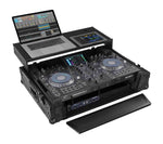 Odyssey FZGSPRIME2BL Denon Prime 2 Glide Style Black Flight Case - Hollywood DJ