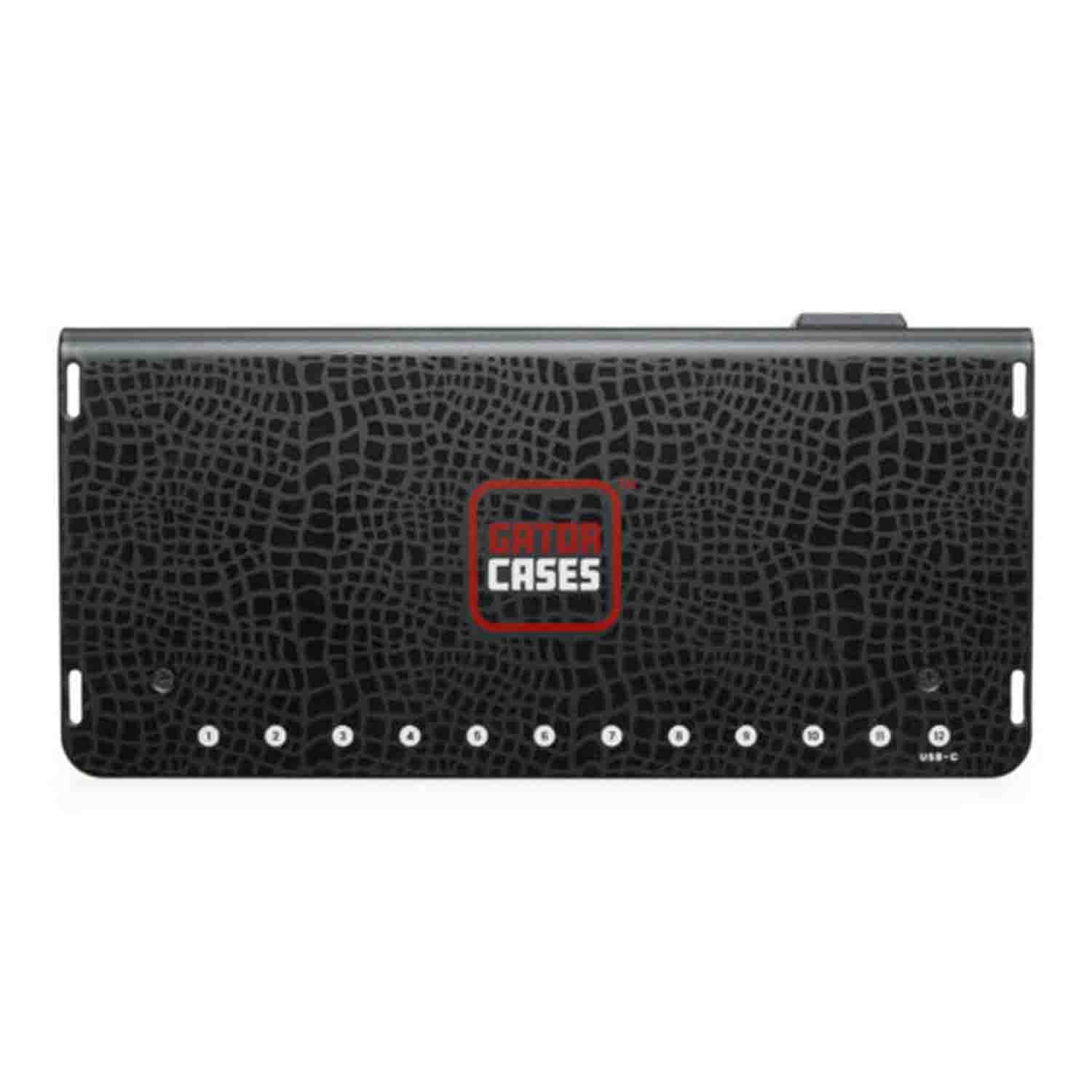 Gator Cases GTR-PWR-12 Guitar Effects Pedal Power Supply with 12 Isolated Outputs - Hollywood DJ
