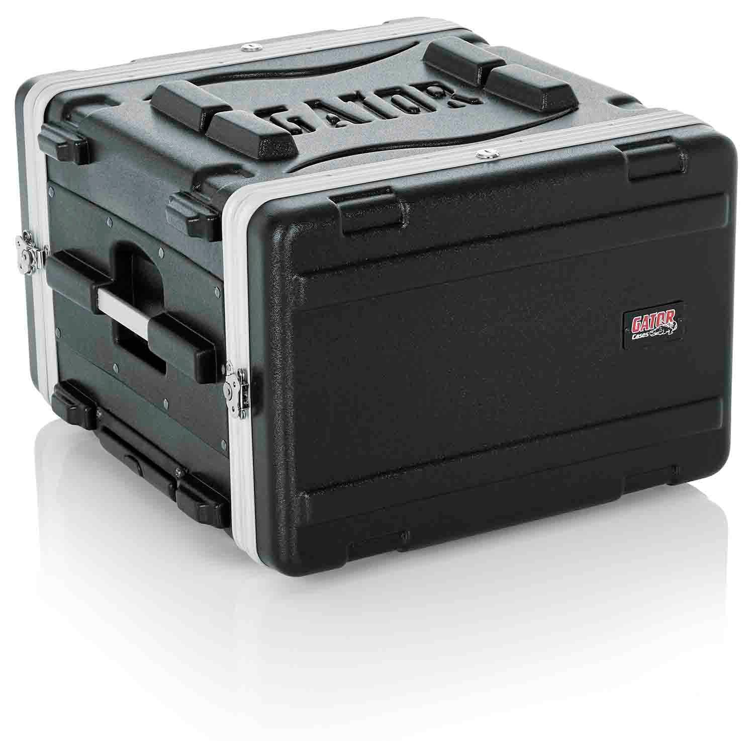 Gator Cases GRR-6L Rolling Molded 6U Rack Case - Hollywood DJ