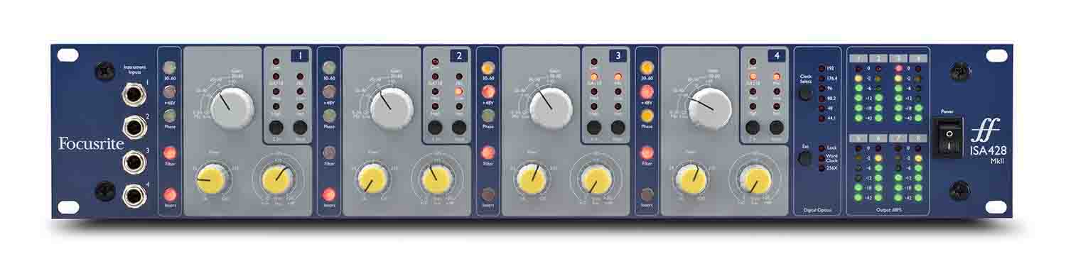 Focusrite Pro ISA 428 MkII 8-Channel A/D Card - Hollywood DJ
