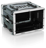 Gator Cases GRR-6L Rolling Molded 6U Rack Case - Hollywood DJ