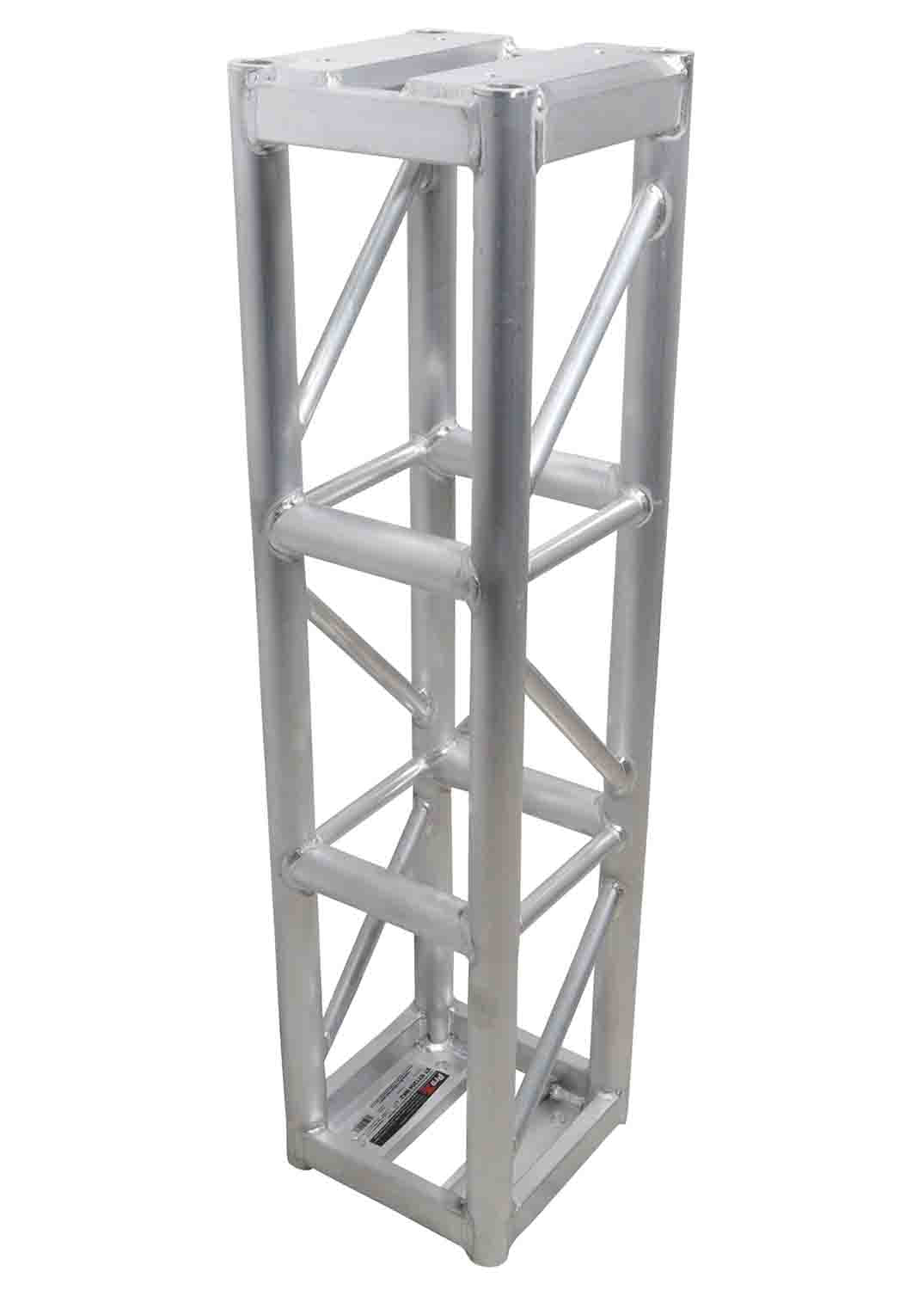 ProX XT-BT1204 MK2, BoltX Bolted 12 Inch Professional Box Truss Segment - 4 Feet - Hollywood DJ