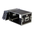 ProX Cases X-6UE Effects Rack Case with 6U Deluxe 14" Deep 19" Width - Hollywood DJ