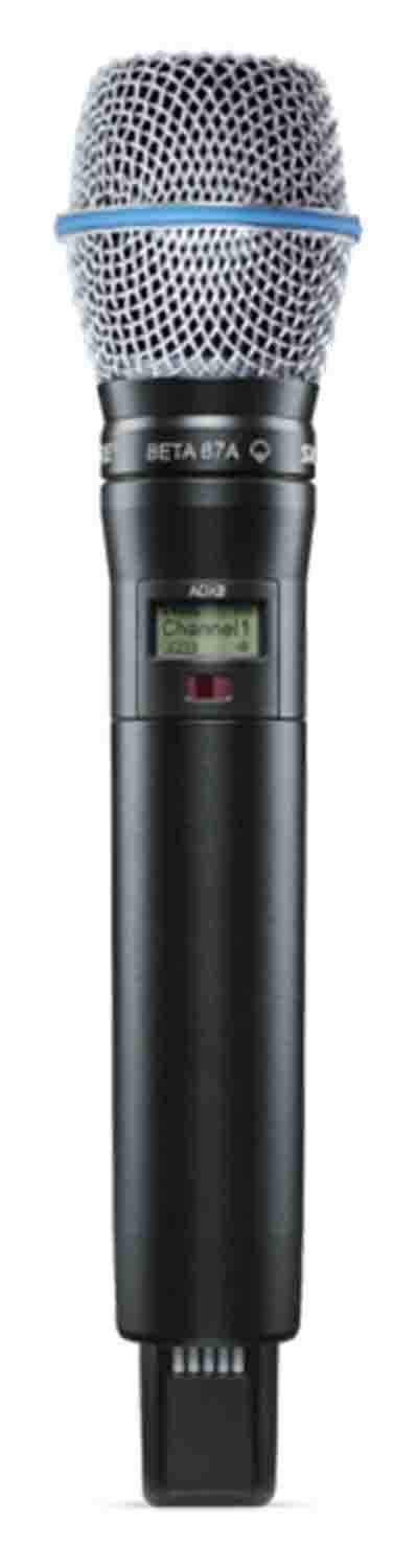 Shure ADX2/B87A Handheld Wireless Microphone Transmitter with Beta 87A Capsule - Hollywood DJ