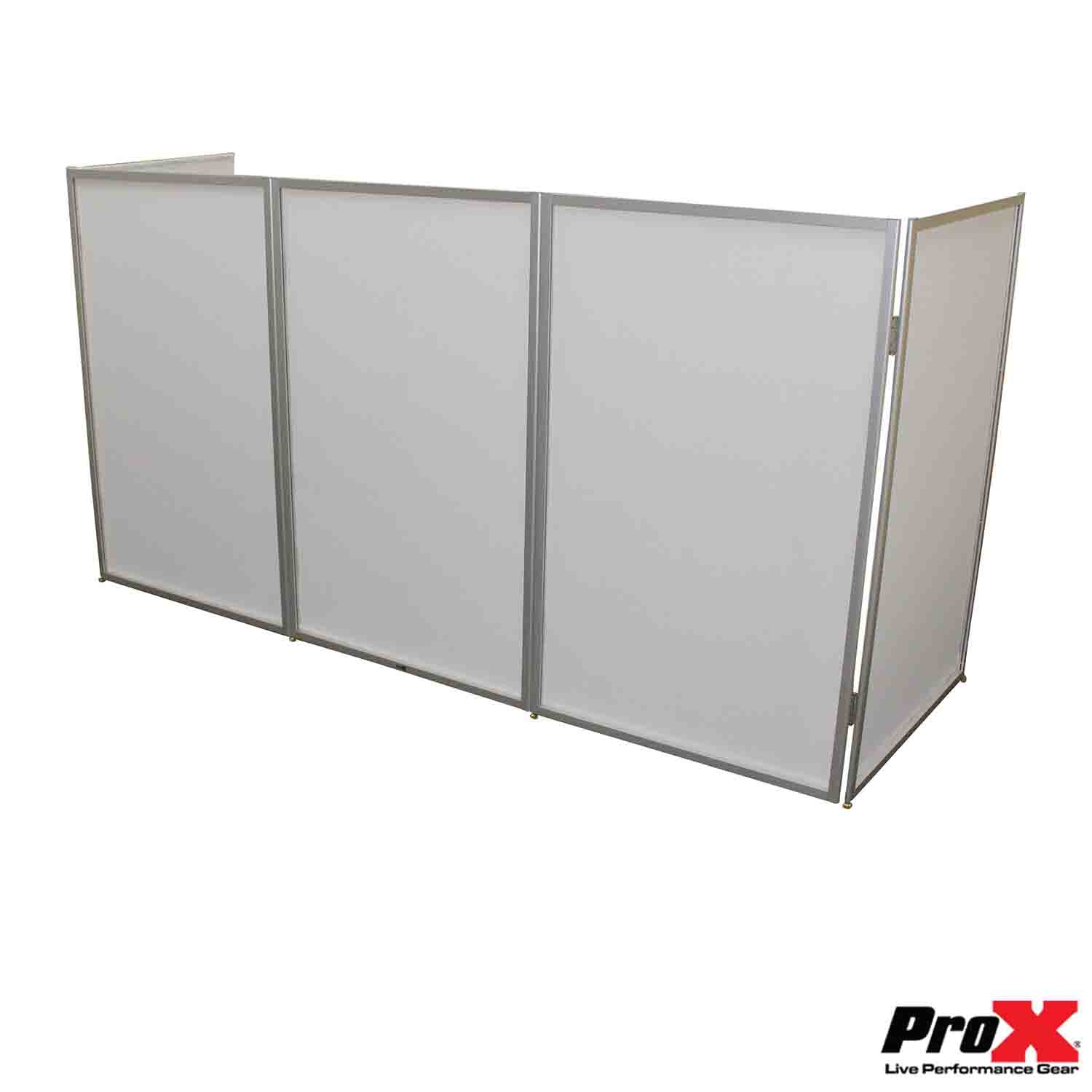 ProX XF-5X3048 Five Panel Frame DJ Facade with Stainless Quick Release 180° Hinges by ProX Cases