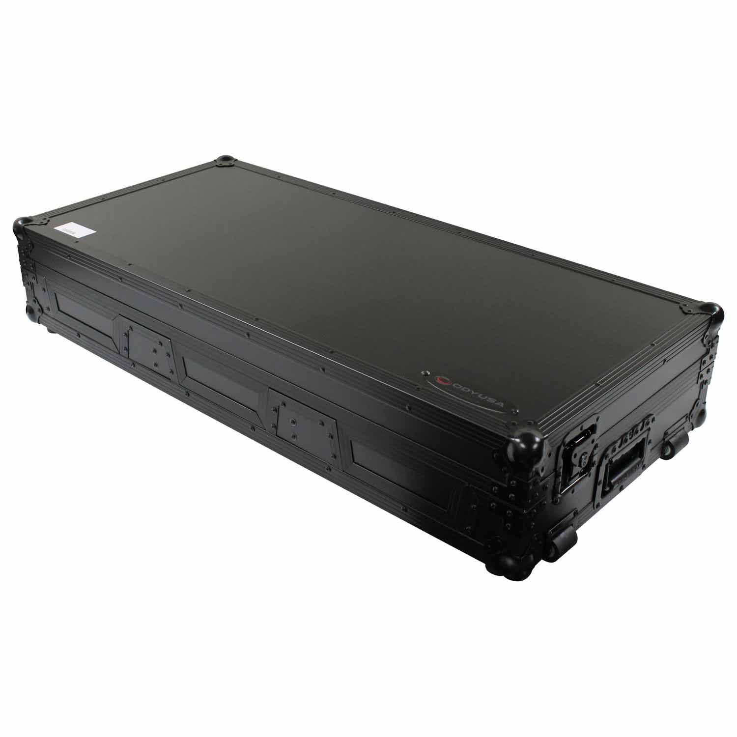 Odyssey FZ12CDJWXDBL Coffin Flight Case For 12″ Format DJ Mixer and Two Large Format Media Players - Black - Hollywood DJ