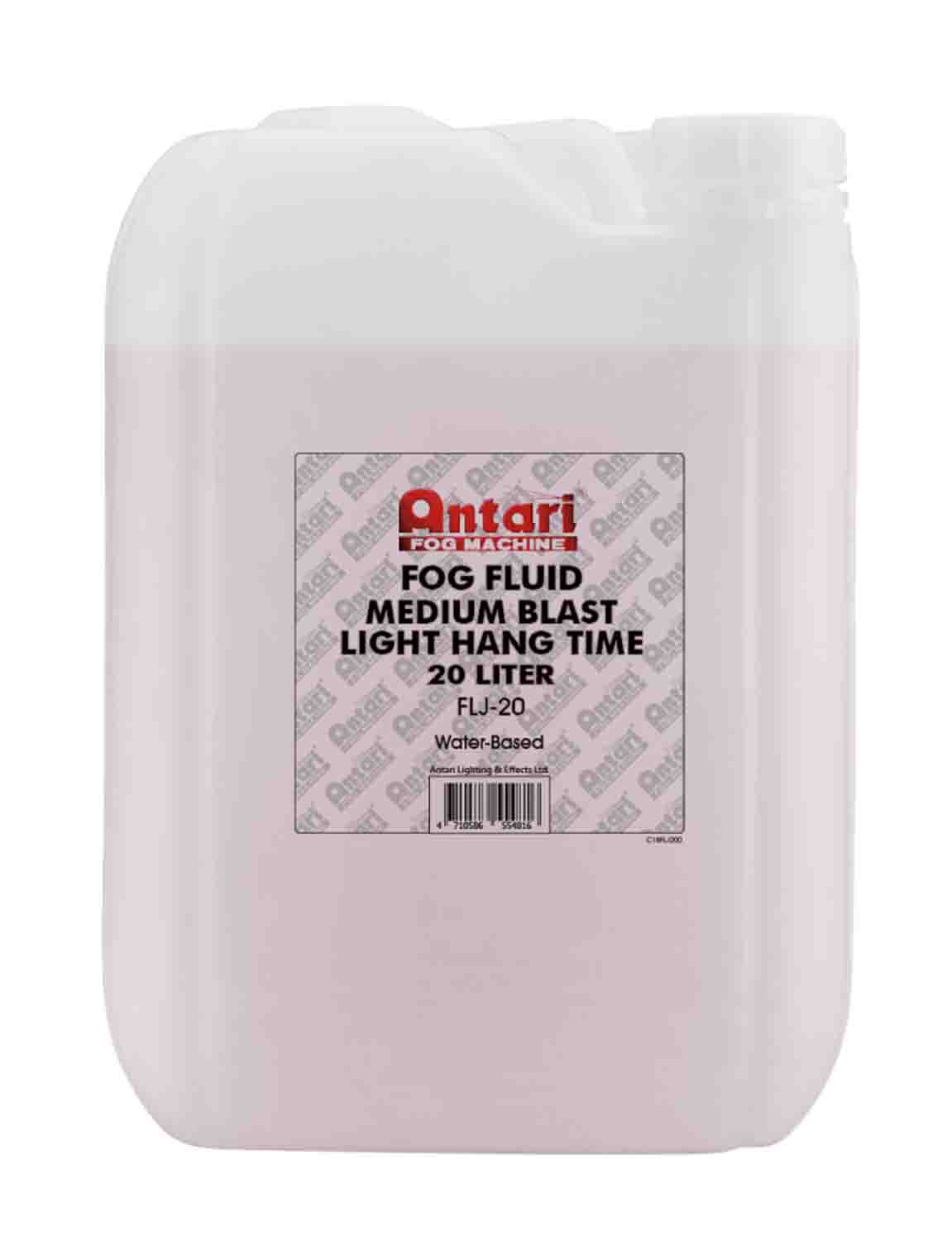 Antari FLJ-20 Light Hang Time Fog Fluid - 20L Bottle - Hollywood DJ