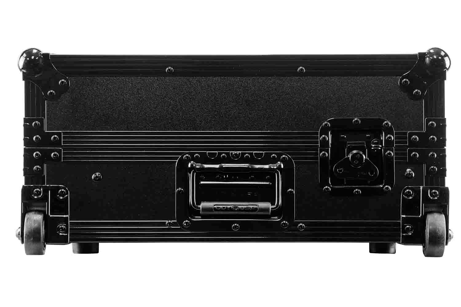 Odyssey FZGSDDJ1000W1BL Flight Case with 1U Rack Space for Pioneer DDJ-1000 / DDJ-1000SRT DJ Controller - Hollywood DJ