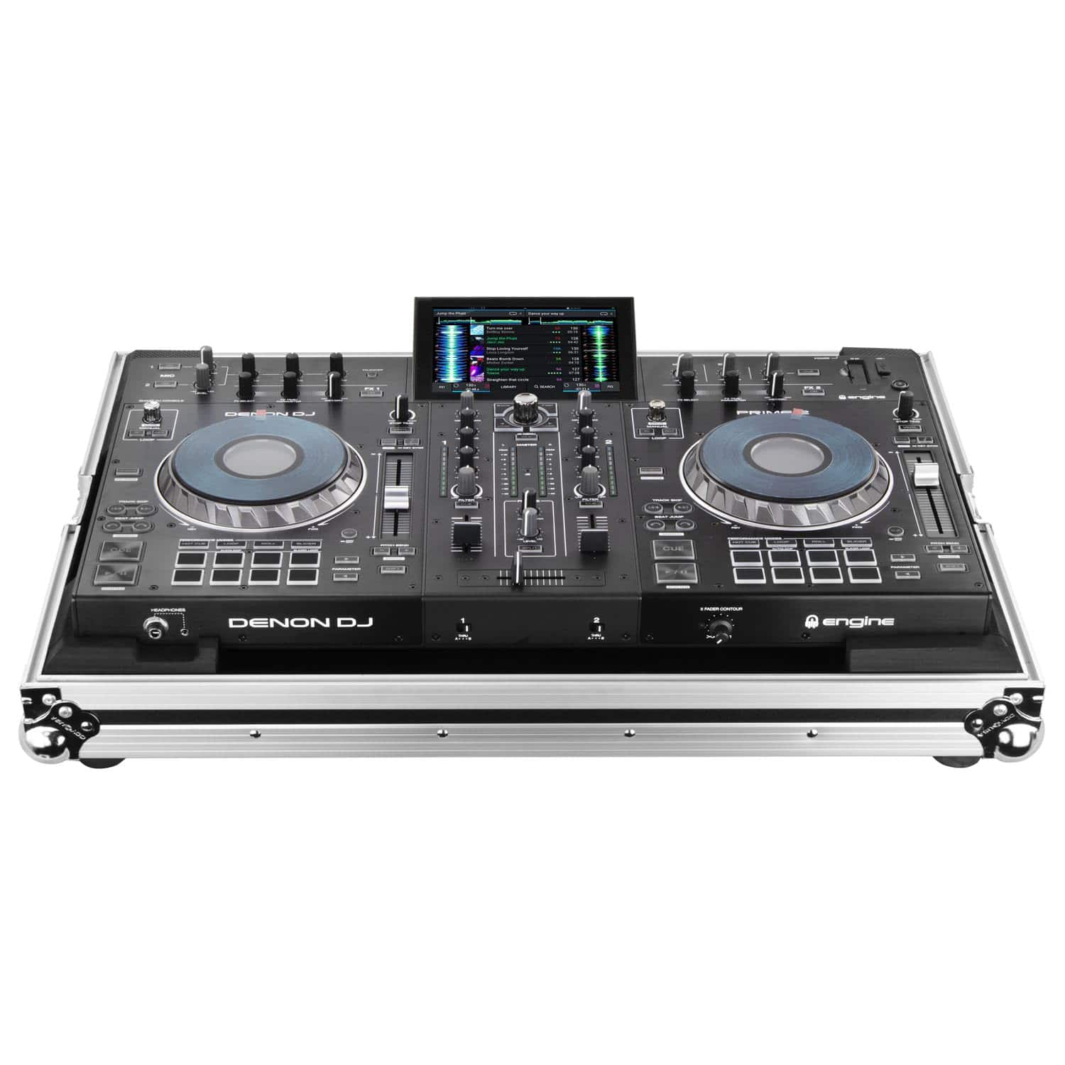 Odyssey FZDNPRIME2 Flight Case for Denon Prime 2 DJ Controller System - Hollywood DJ
