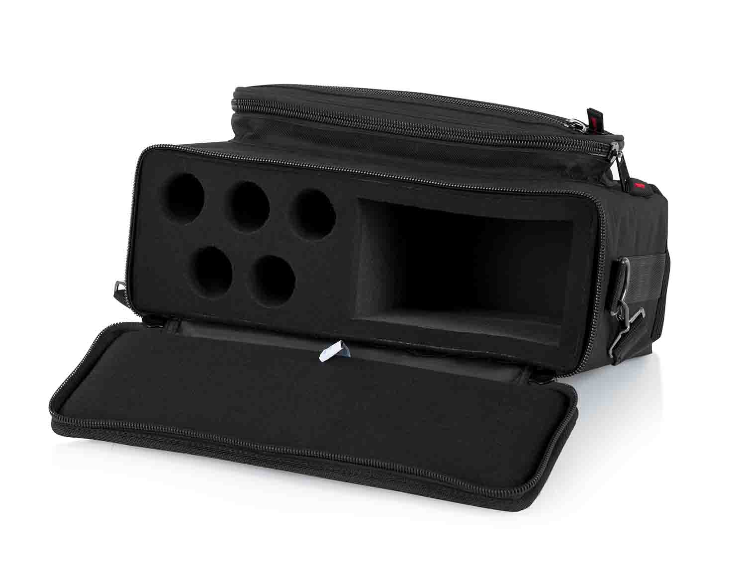 Gator Cases GM-5W DJ Bag for 5 Wireless Microphone Systems - Hollywood DJ