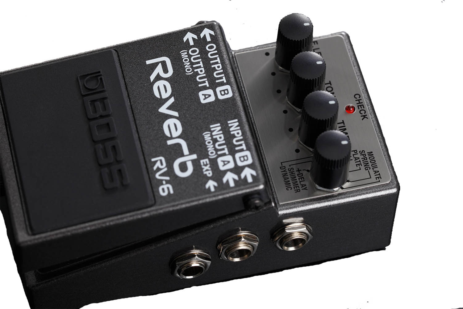 Boss RV-6, Digital Compact And Versatile Reverb Pedal - Hollywood DJ