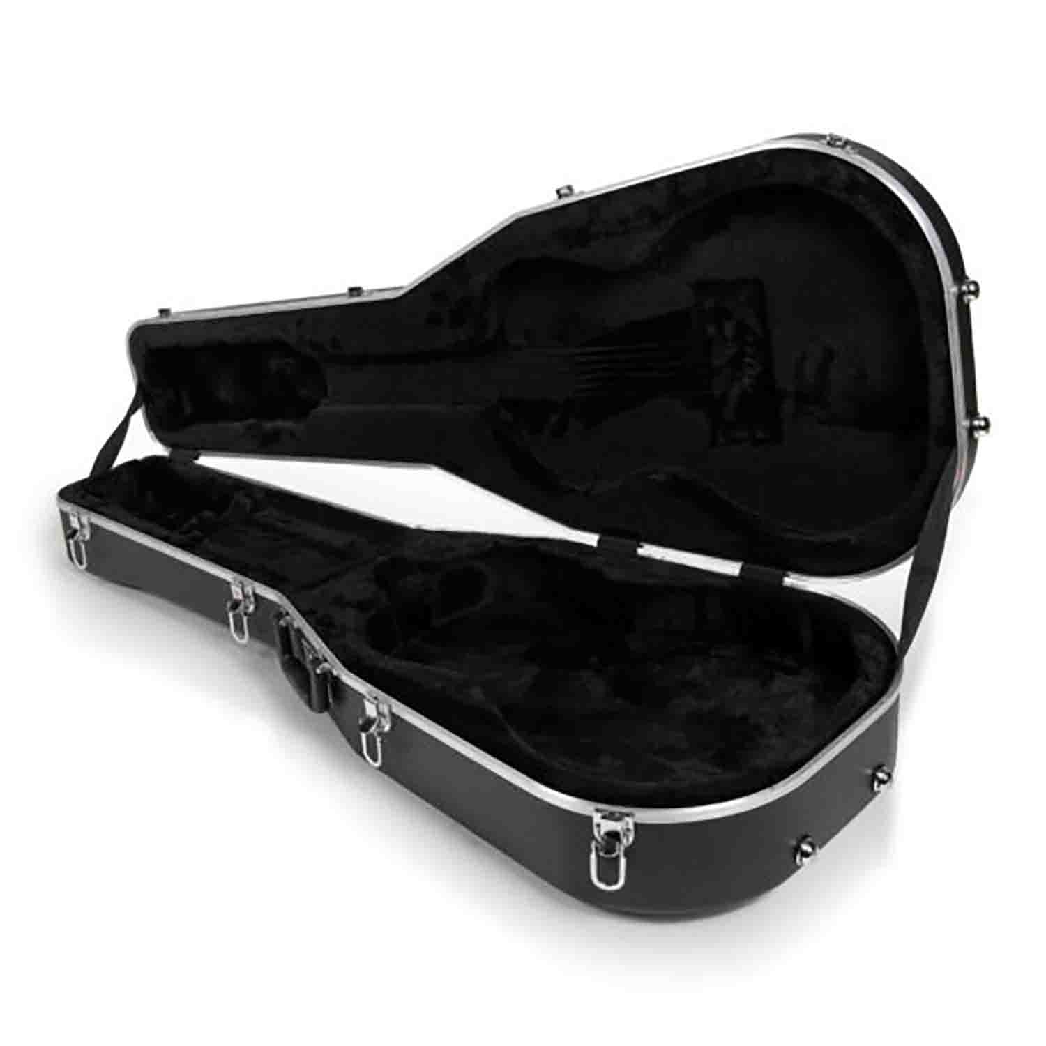 Gator Cases GC-PARLOR Deluxe Molded Guitar Case for Parlor Guitars - Hollywood DJ