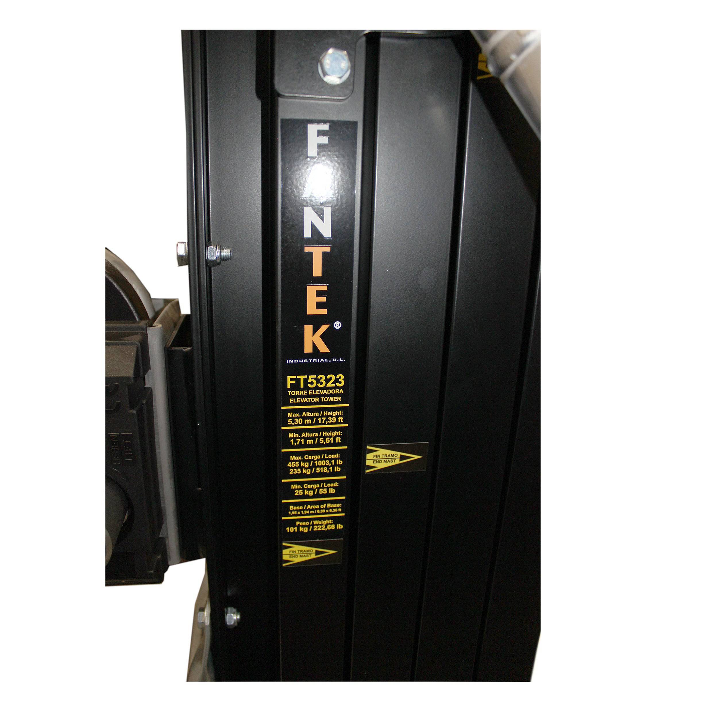 ProX XTF-FT5323 FANTEK Compact Front Loading Lifting Tower - 518 lb - Hollywood DJ