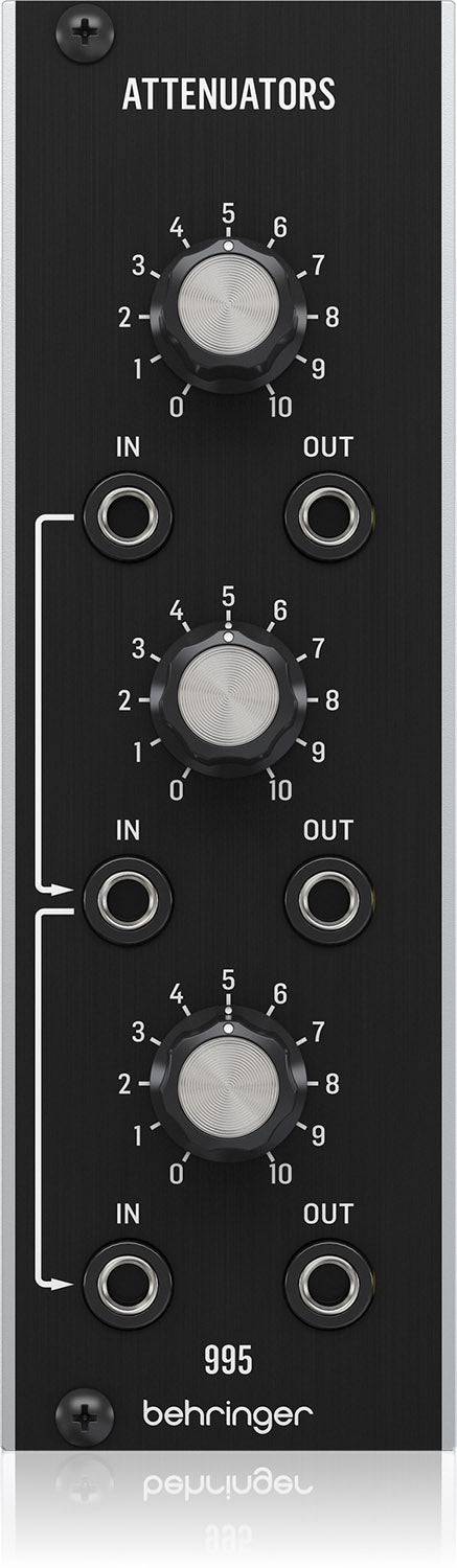 Behringer 995 ATTENUATORS Legendary Analog Attenuator Module for Eurorack - Hollywood DJ