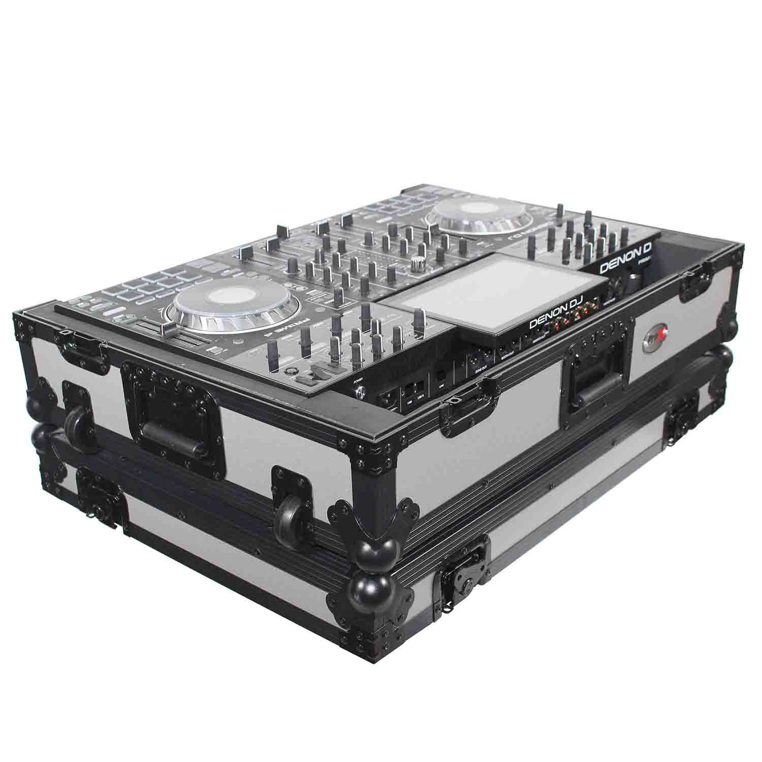 ProX XS-PRIME4 WGB DJ Flight Case for Denon Prime 4 Standalone DJ System with Wheels - Hollywood DJ