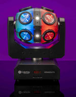 Colorkey CKU-1070 Kraken FX Energizing QUAD Color LED Effect Light with Built in Blinder - Hollywood DJ