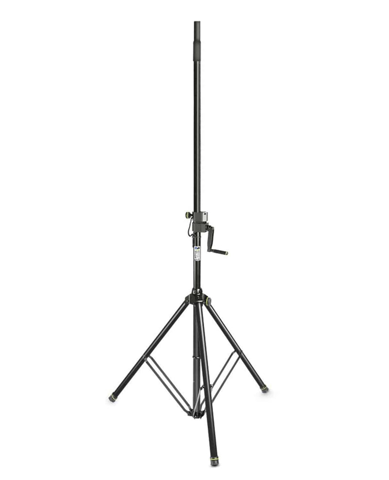 Gravity GSP4722B, Wind Up Speaker Crank Tripod Stand, Up To 7.2 ft - Hollywood DJ