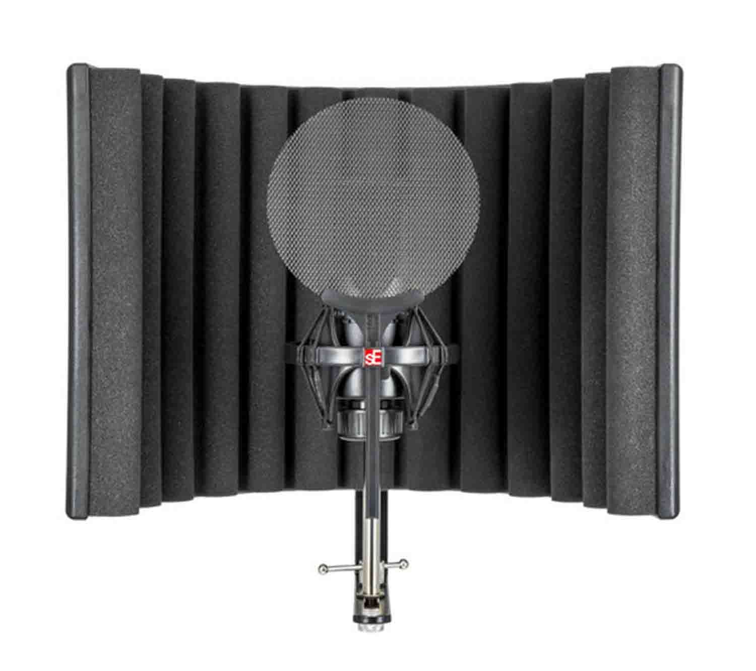 sE Electronics X1 S Studio Bundle Microphone with Shockmount and Reflexion Filter X - Hollywood DJ