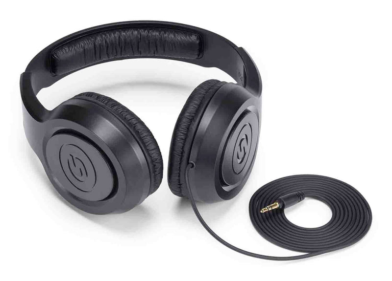 Samson SR350 Closed-Back Over Ear Studio Headphones - Black - Hollywood DJ