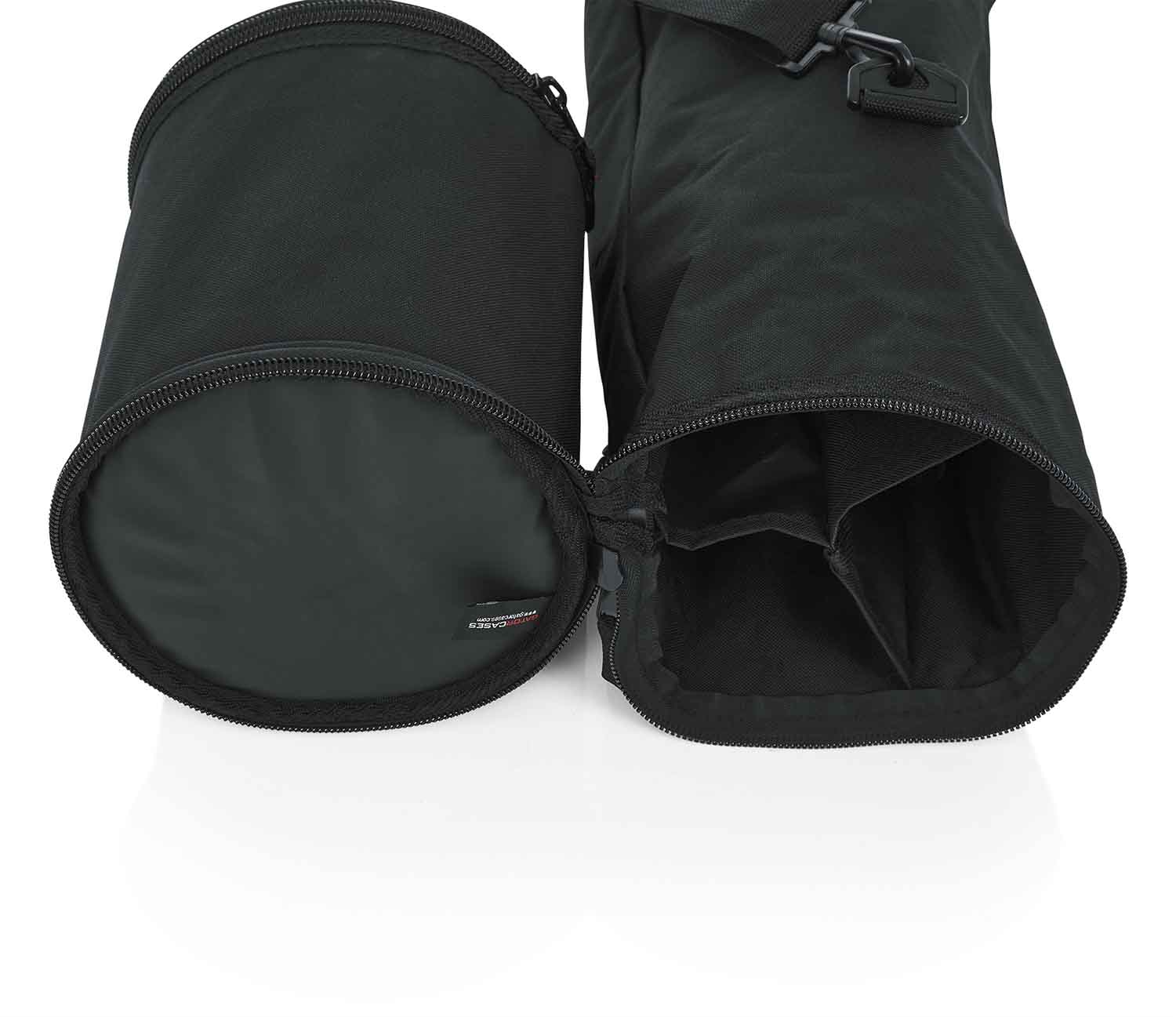 Gator Cases GX-33 DJ Bag for 5 Microphones and 3 Stands - Hollywood DJ