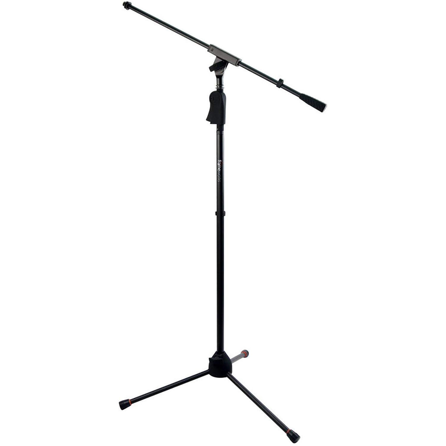 Gator Frameworks GFW-MIC-2110 Deluxe Tripod Mic Stand with Single Section Boom - Hollywood DJ