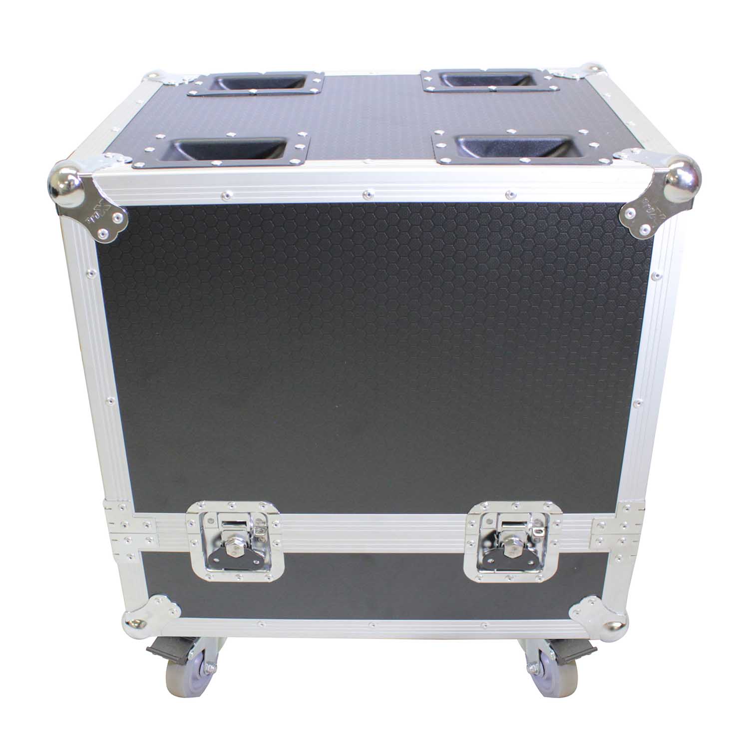 ProX X-RCF-HDL6ALAX2W, Line Array Flight Case for 2 RCF HDL6-A HDL26-A Speakers with Wheels - Hollywood DJ
