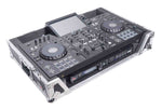 ProX XS-XDJRX3 W ATA Flight Case for Pioneer XDJ-RX3, DDJ-REV5 DJ Controller with 1U Rack Space and Wheels - Hollywood DJ