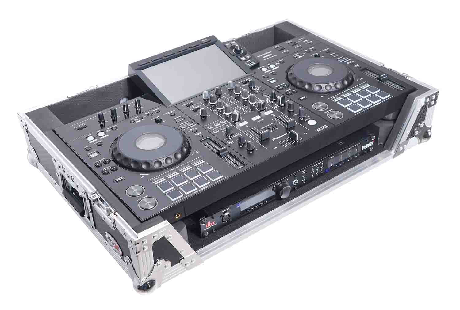 ProX XS-XDJRX3 W ATA Flight Case for Pioneer XDJ-RX3, DDJ-REV5 DJ Controller with 1U Rack Space and Wheels - Hollywood DJ