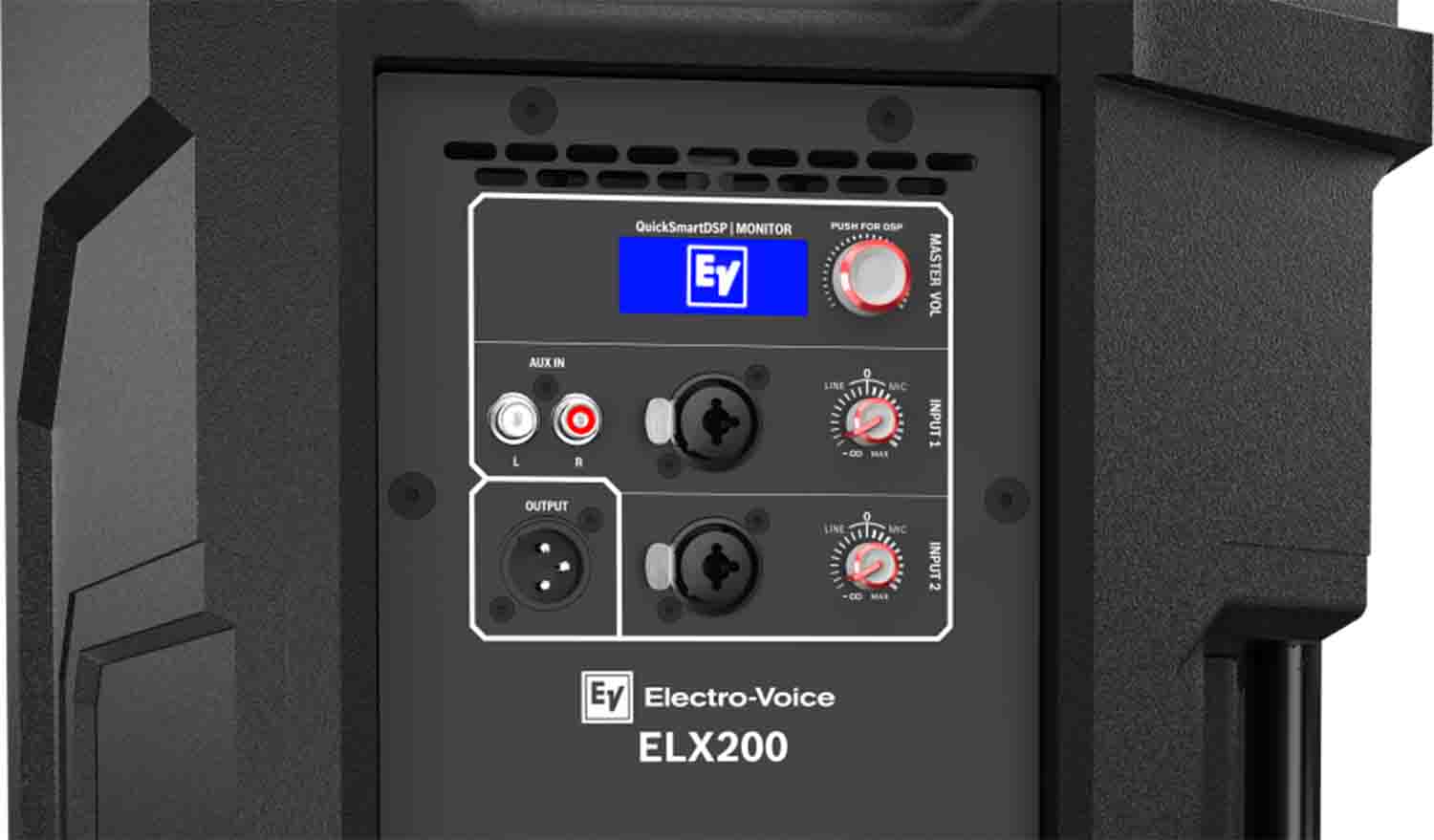 Electro-Voice ELX200-12P, 12" 2-Way 1200W Powered Speaker (Black, Single) - Hollywood DJ