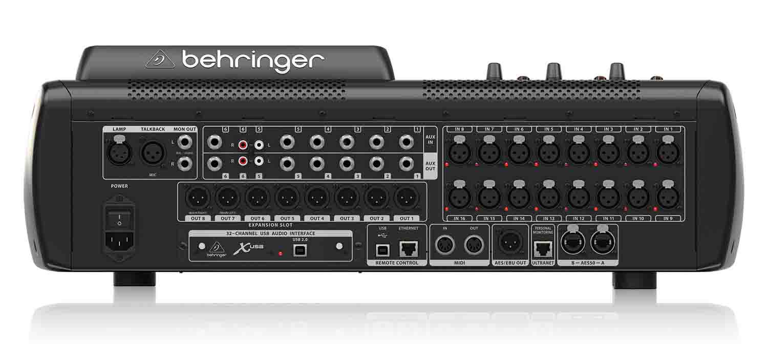Behringer X32 Compact, 40-Input 25-Bus Compact Digital Mixing Console - Hollywood DJ