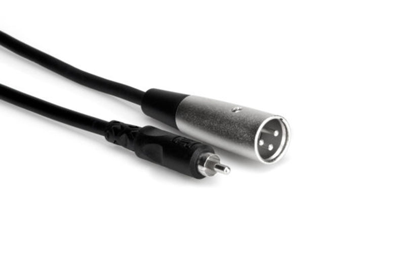 Hosa XRM-120 Unbalanced Interconnect, RCA to XLR3M, 20 ft Hosa