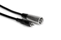 Hosa XRM-120 Unbalanced Interconnect, RCA to XLR3M, 20 ft Hosa