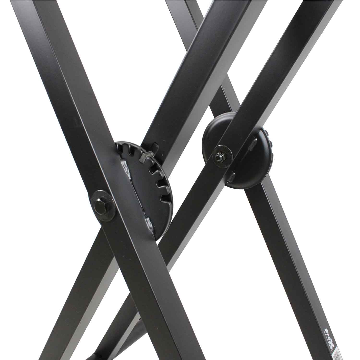 ProX X-KSD200, DJ Double X Style Case/Keyboard Stand With Ergo Easy Lock - Hollywood DJ