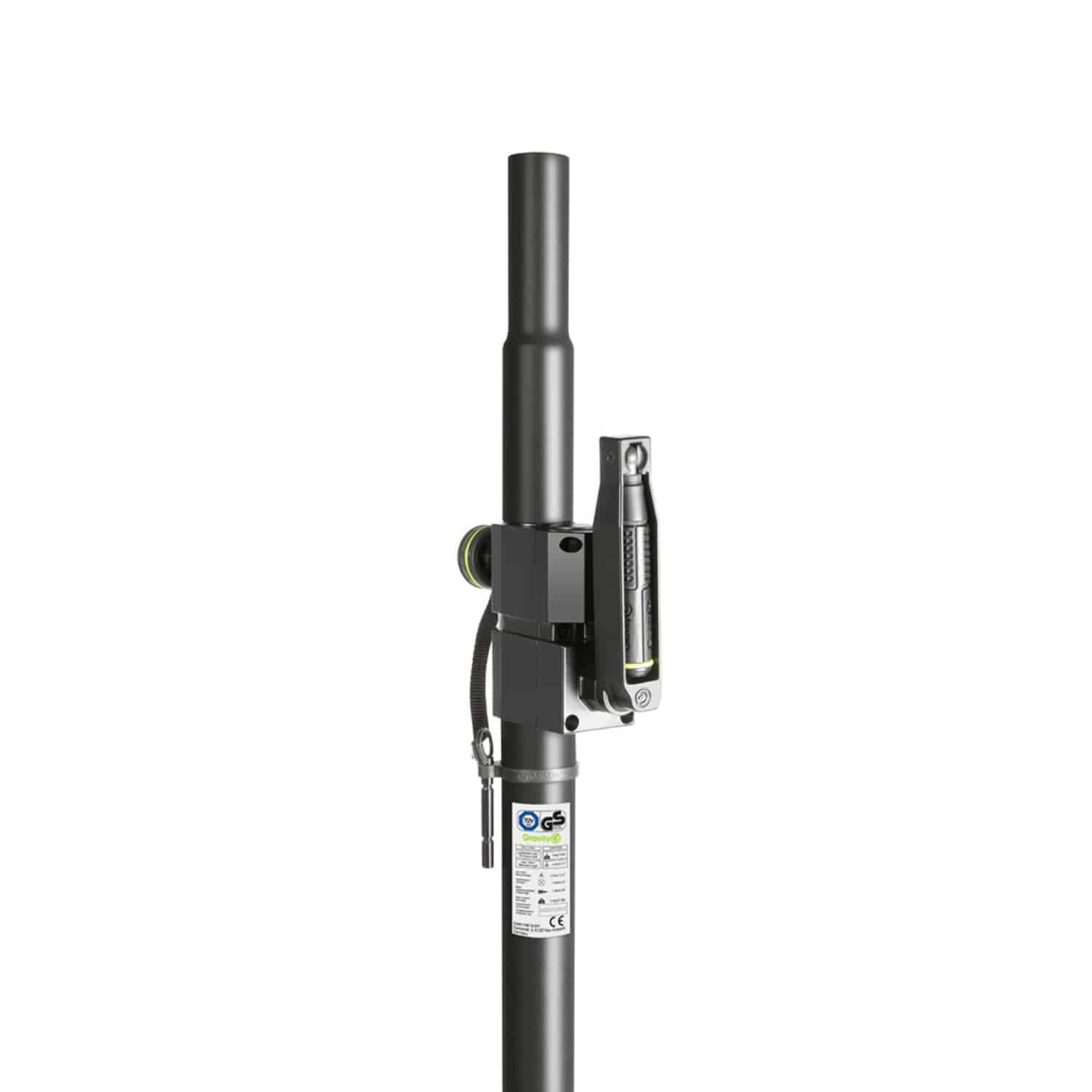 Gravity GSP4722B, Wind Up Speaker Crank Tripod Stand, Up To 7.2 ft - Hollywood DJ