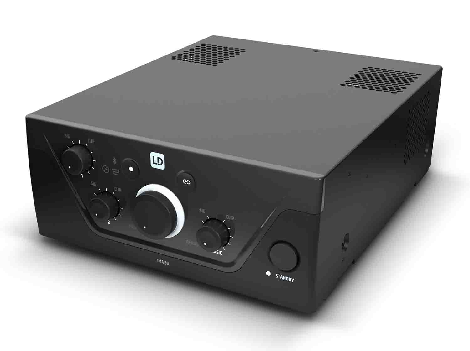 LD Systems IMA 30 Installation Mixing Amplifier 35W, 4 Ohms / 100 V / 70 V - Hollywood DJ