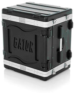 Gator Cases GR-8L Standard Molded 8U Audio Rack Case 19″ Deep - Hollywood DJ