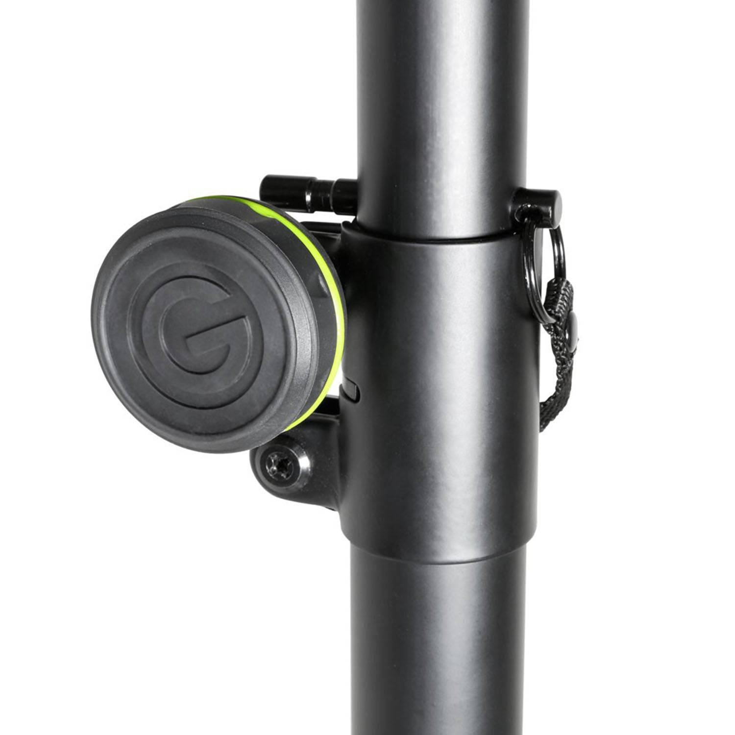 Gravity GSP5211ACB, Pneumatic Speaker Stand - Hollywood DJ
