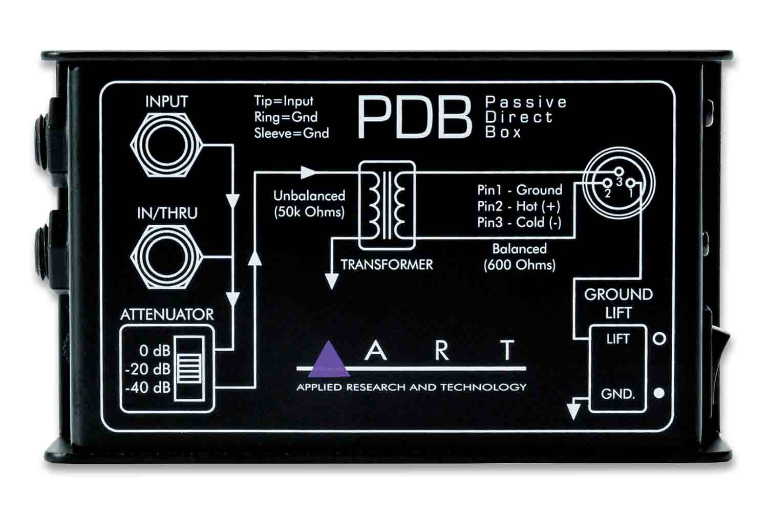 Art PDB Passive Direct Box - Hollywood DJ