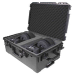 ProX XM-1101HW VaultX Large Watertight Case with Extendable Handle and Wheels - Hollywood DJ