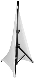 Gator Cases GPA-STAND-2-W Stretchy Speaker Stand Cover-2 Sides - White - Hollywood DJ