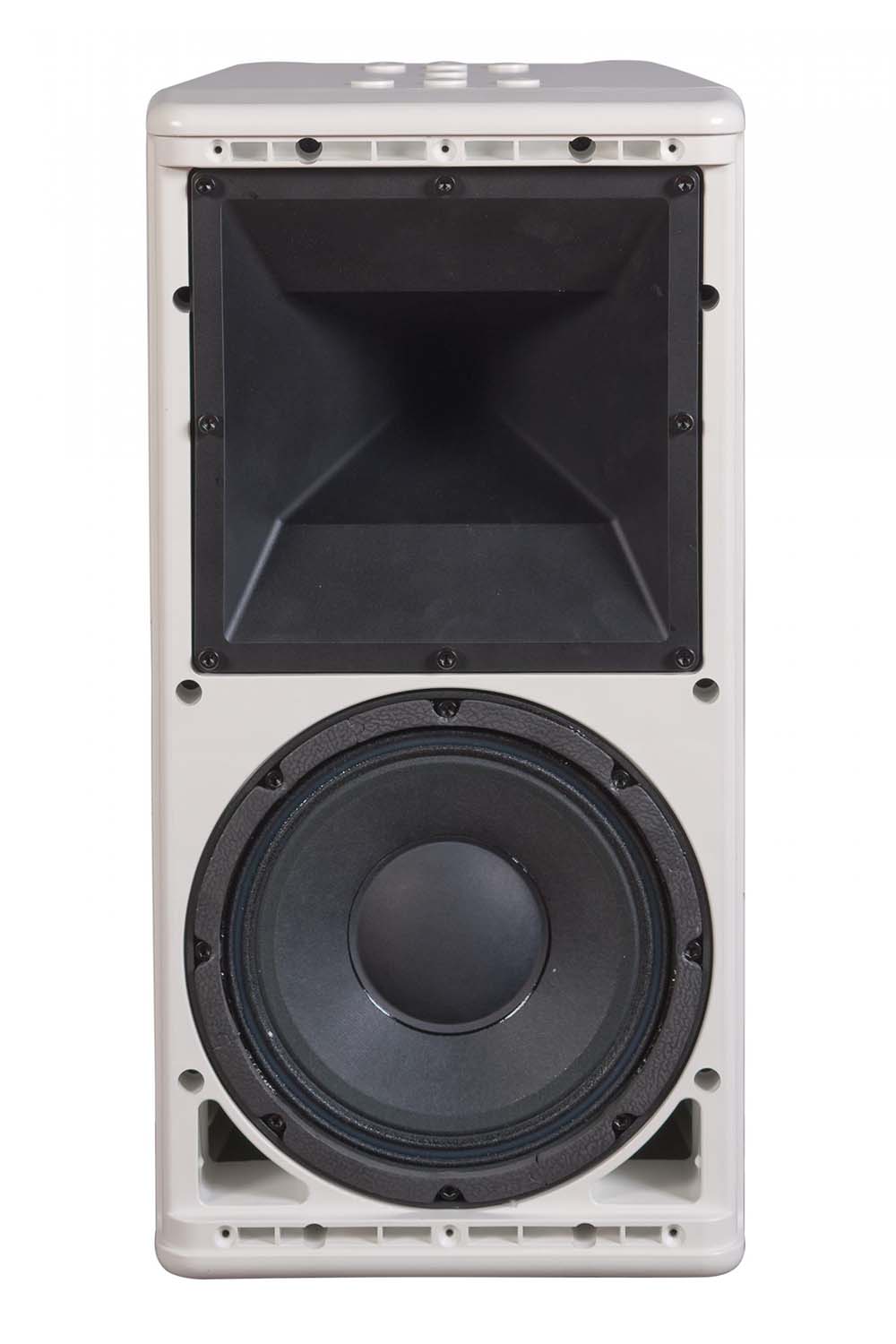 One Systems 108.HTH-WHT Direct Weather Platinum Small Format Loudspeakers – White - Hollywood DJ