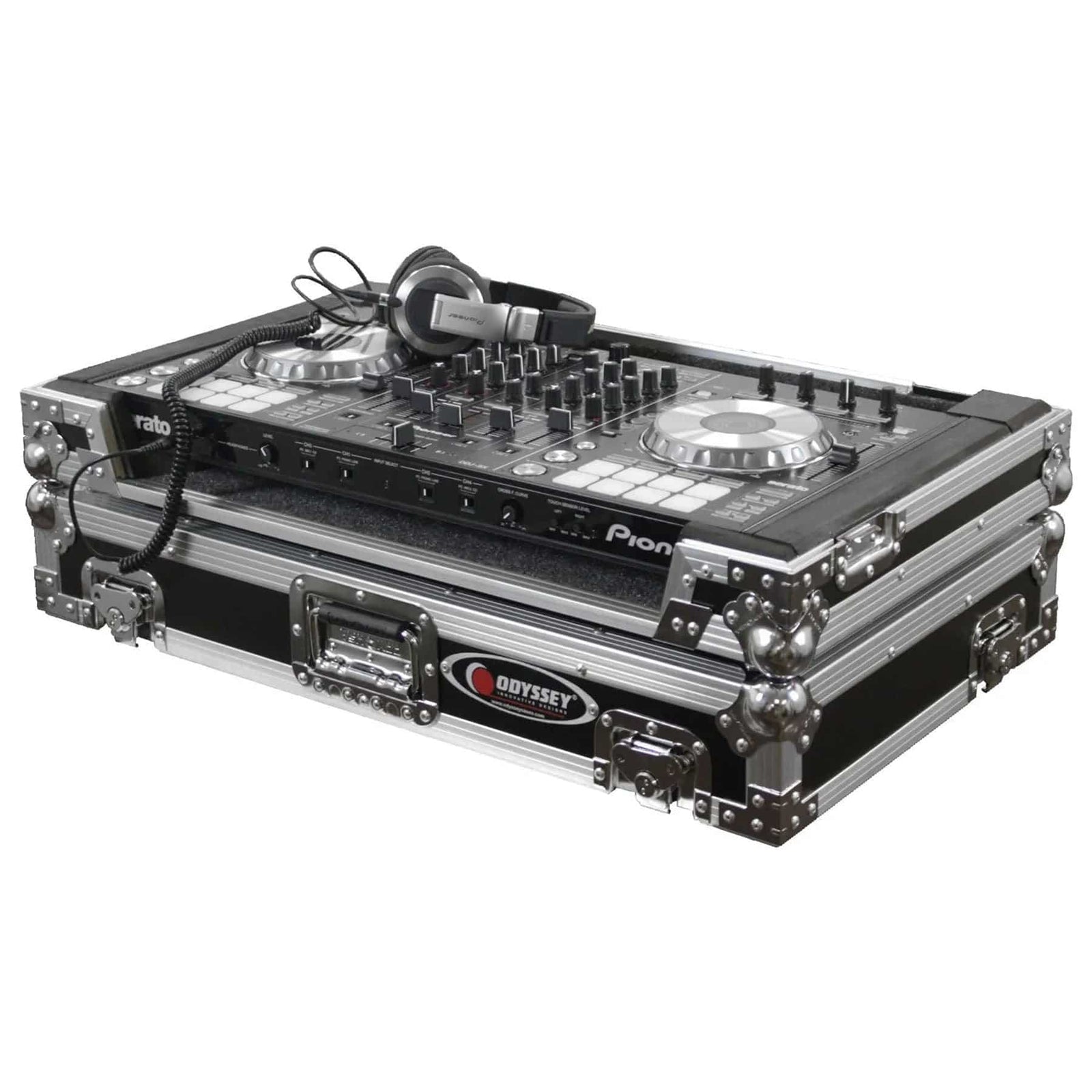 Odyssey FZPIDDJSX Flight Case For Pioneer DDJ-RX / SX / SX2 / S1 / T1 Controllers - Hollywood DJ