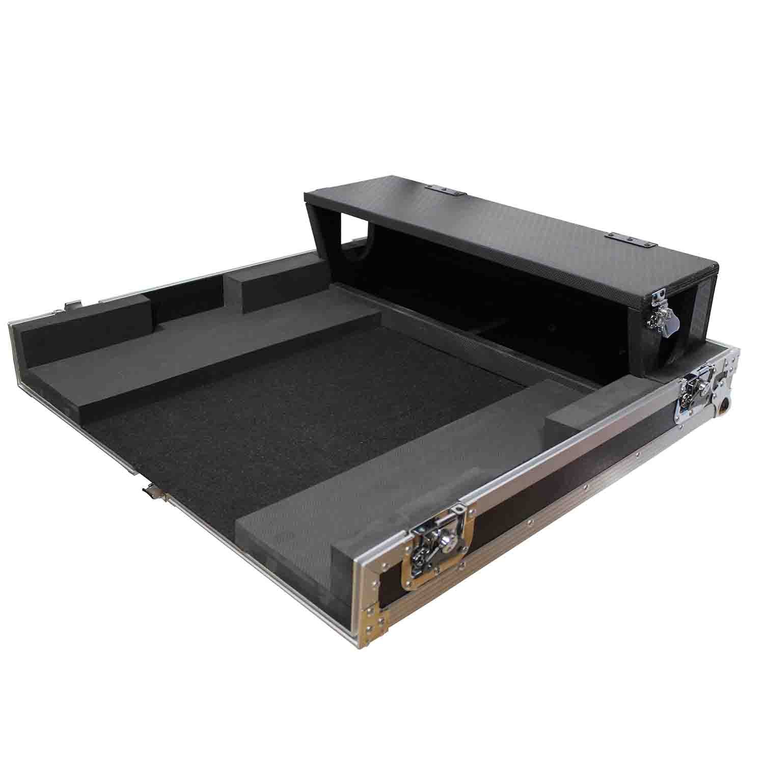 ProX XS-PRE24DHW DJ Hard Case for PreSonus StudioLive 24 24.4.2AI Mixing Board WithDoghouse and Wheels - Hollywood DJ